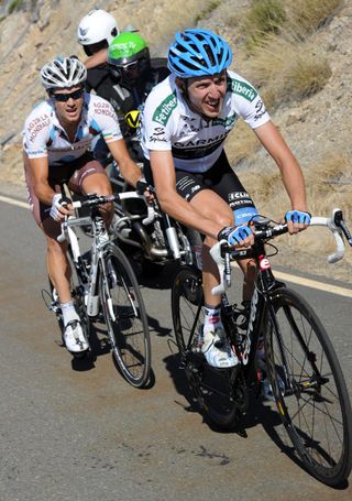 Daniel Martin and Nicolas Roche, Vuelta a Espana 2011, stage nine