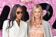 Naomi Campbell and Kate Moss attend the Dior Homme Menswear Spring/Summer 2019 show as part of Paris Fashion Week on June 23, 2018 in Paris, France