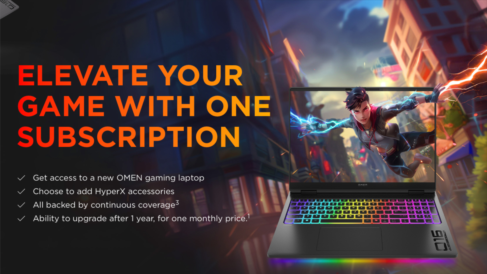 HP Omen Gaming Subscription