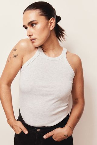 Ribbed Vest Top