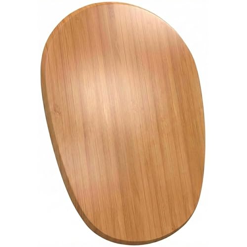 Ibyx Bamboo Sliding Appliance Tray for Worktops - Smooth Rolling Stand for Coffee Machines and Countertop Convection Fryers