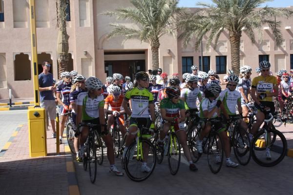 Nicole Cooke and Monia Baccaille (MCipollini-Giordana) featured prominently on the stage.