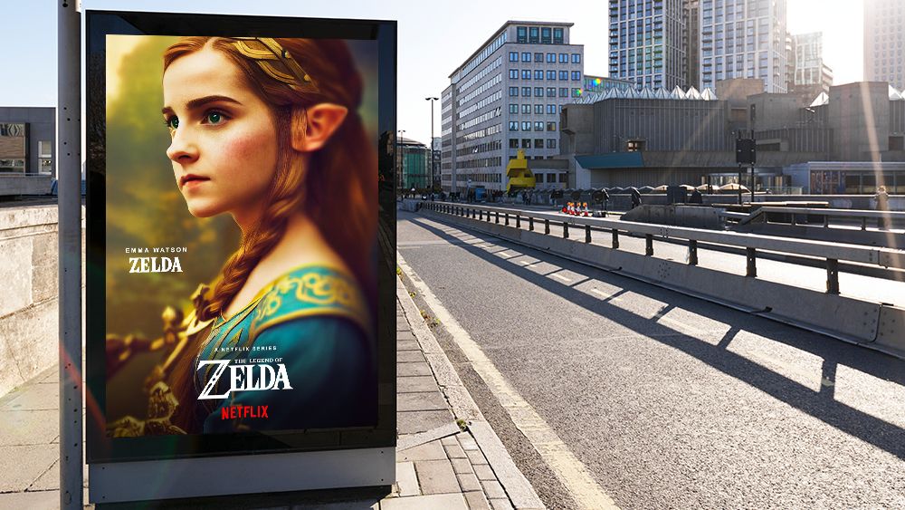 Emma Watson as Zelda - Live-Action Zelda [AI] by danlev on DeviantArt