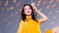 sophie ellis-bextor in a yellow top