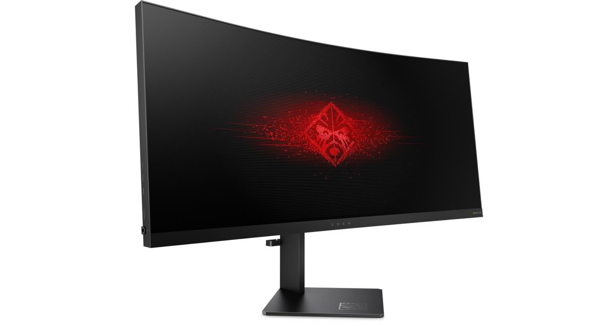 HP's new Omen X 35 monitor is a widescreen beauty built for the gaming ...