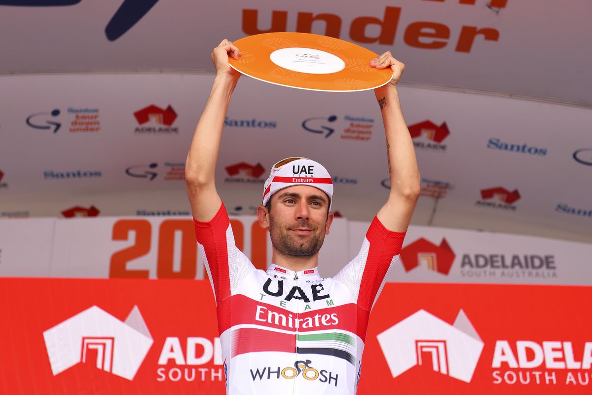 Diego Ulissi was second overall at the 2020 Tour Down Under