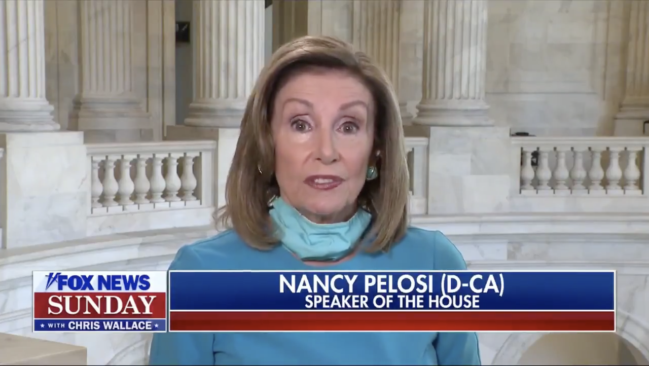 Nancy Pelosi.