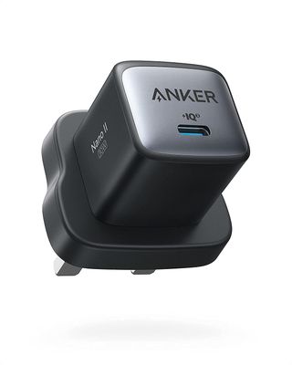 An Anker Nano II power adaptor