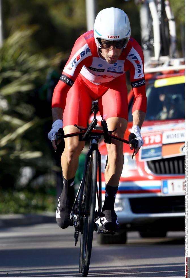 Dani Moreno (Katusha) was eighth on GC