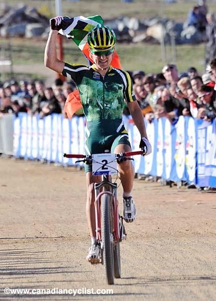 Burry Stander (South Africa) wins his first Under 23 world championship title.