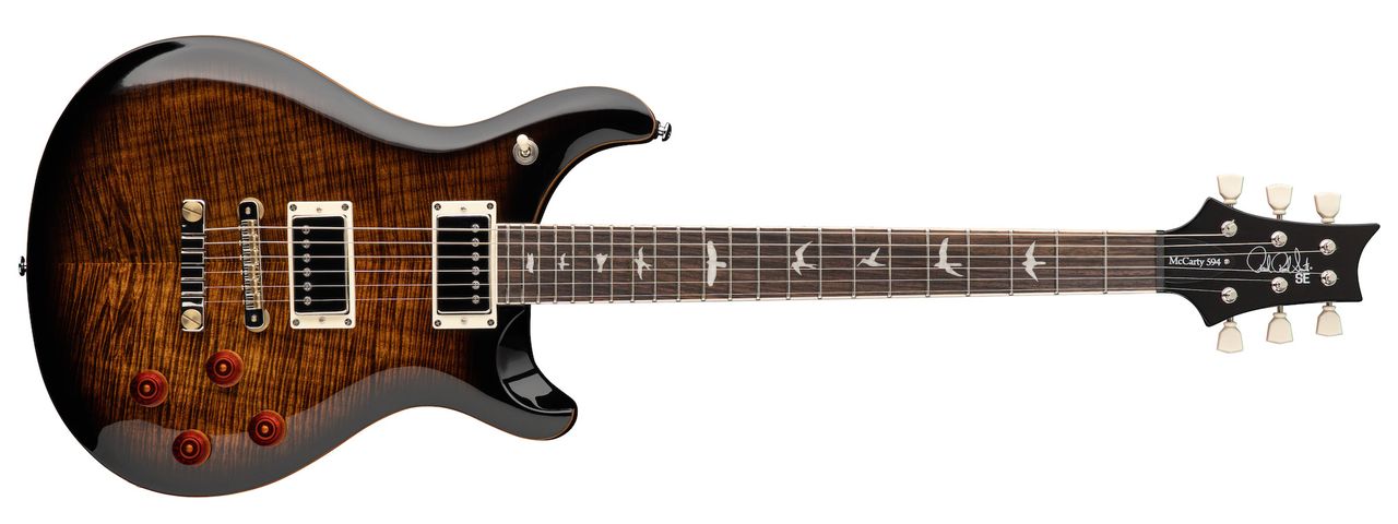 PRS's SE McCarty 594 Black Gold Burst model