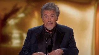 Al Pacino presenting Best Picture to Oppenheimer at the 2024 Academy Awards