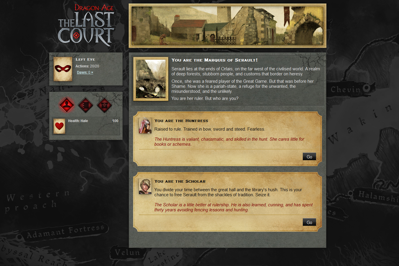 Dragon Age: The Last Court art
