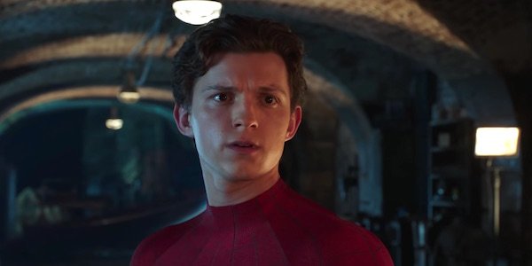 Tom Holland as Peter Parker in Spider-Man: Far From Home