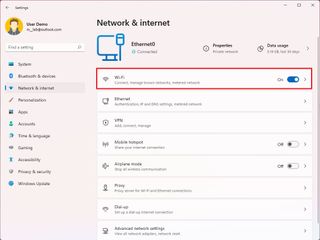 Windows 11 enable Wi-Fi connectivity