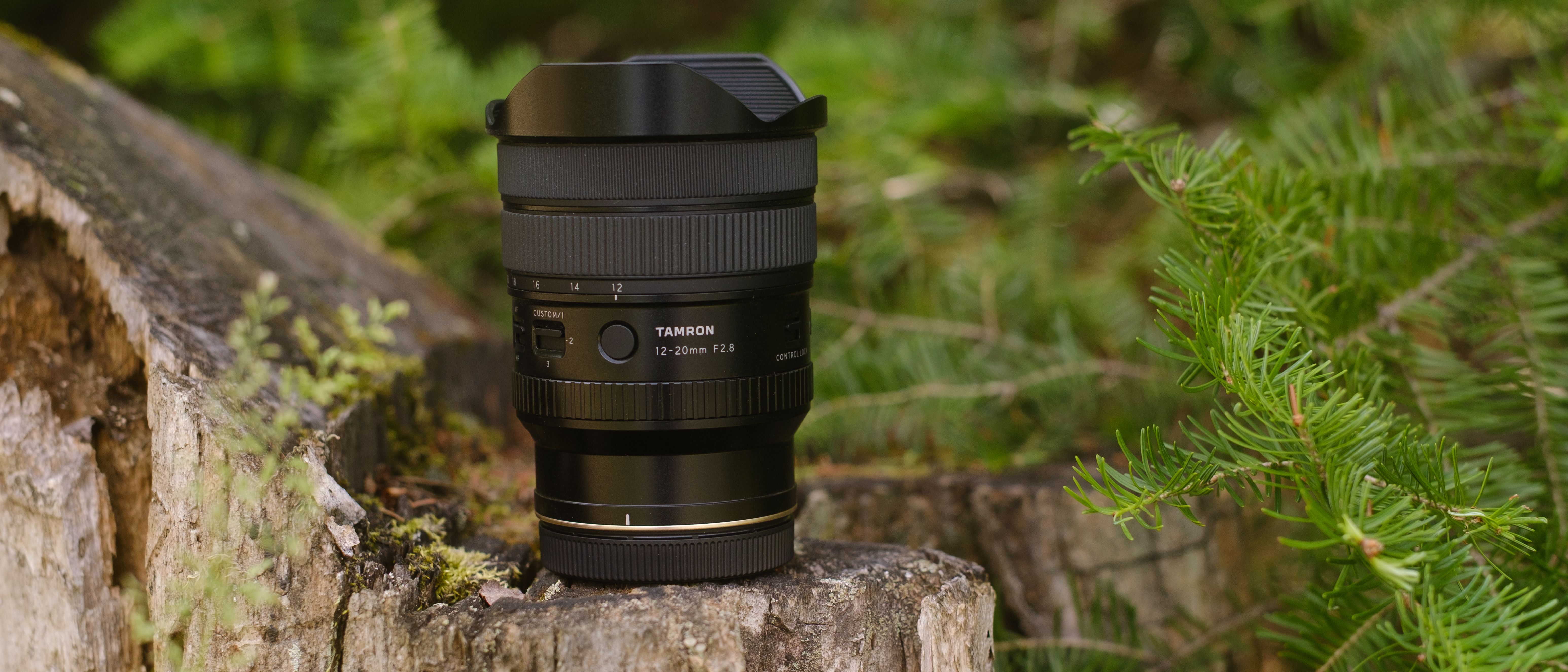 The Tamron 12-20mm f/2.8 photographed outdoors