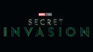 En skärmdump på den uppdaterade logotypen för Marvel Studios Secret Invasion på Disney Plus