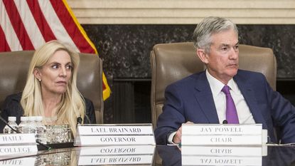 Lael Brainard and Jerome Powell