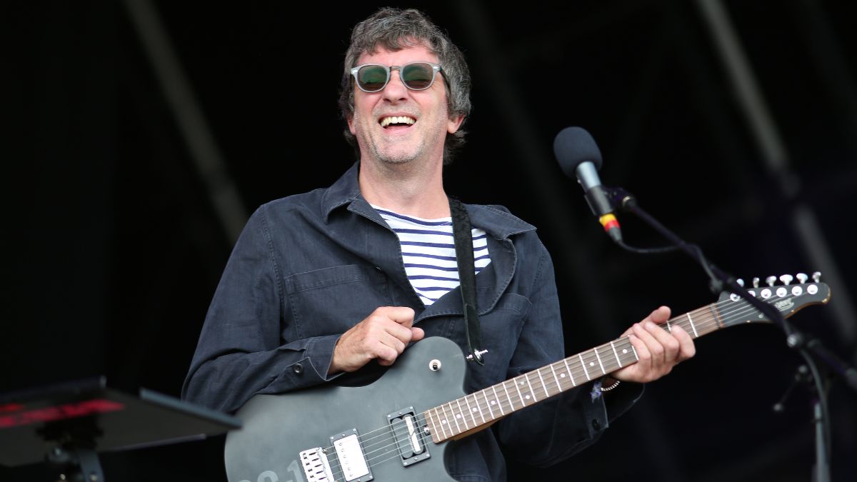 Graham Coxon of The Waeve performs on the Castle Stage during Day 2 of Victorious Festival on August 24, 2025 in Southsea, England.
