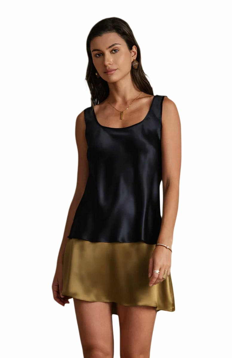 Pure Silk Wide Straps Camisole