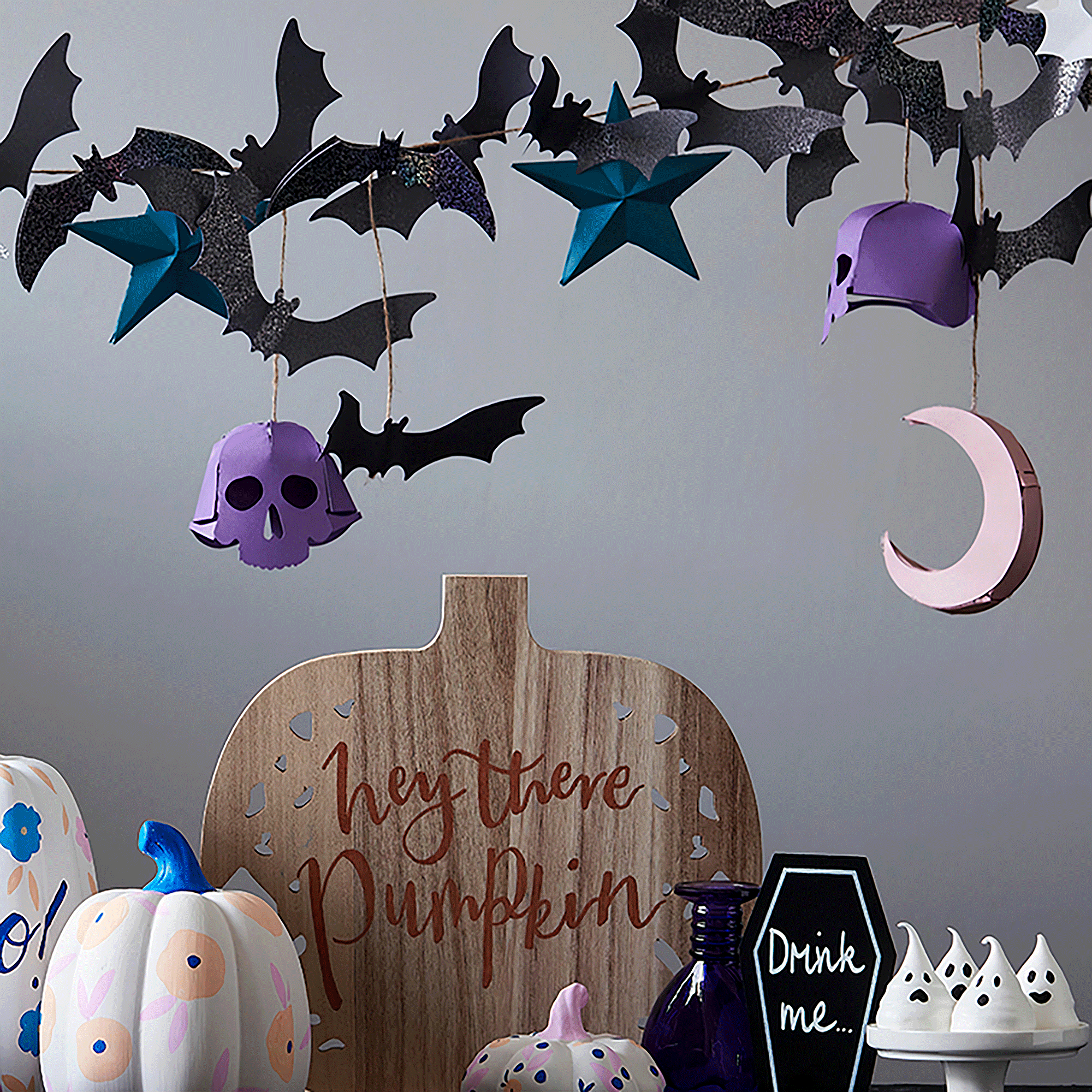 Halloween bat decorations