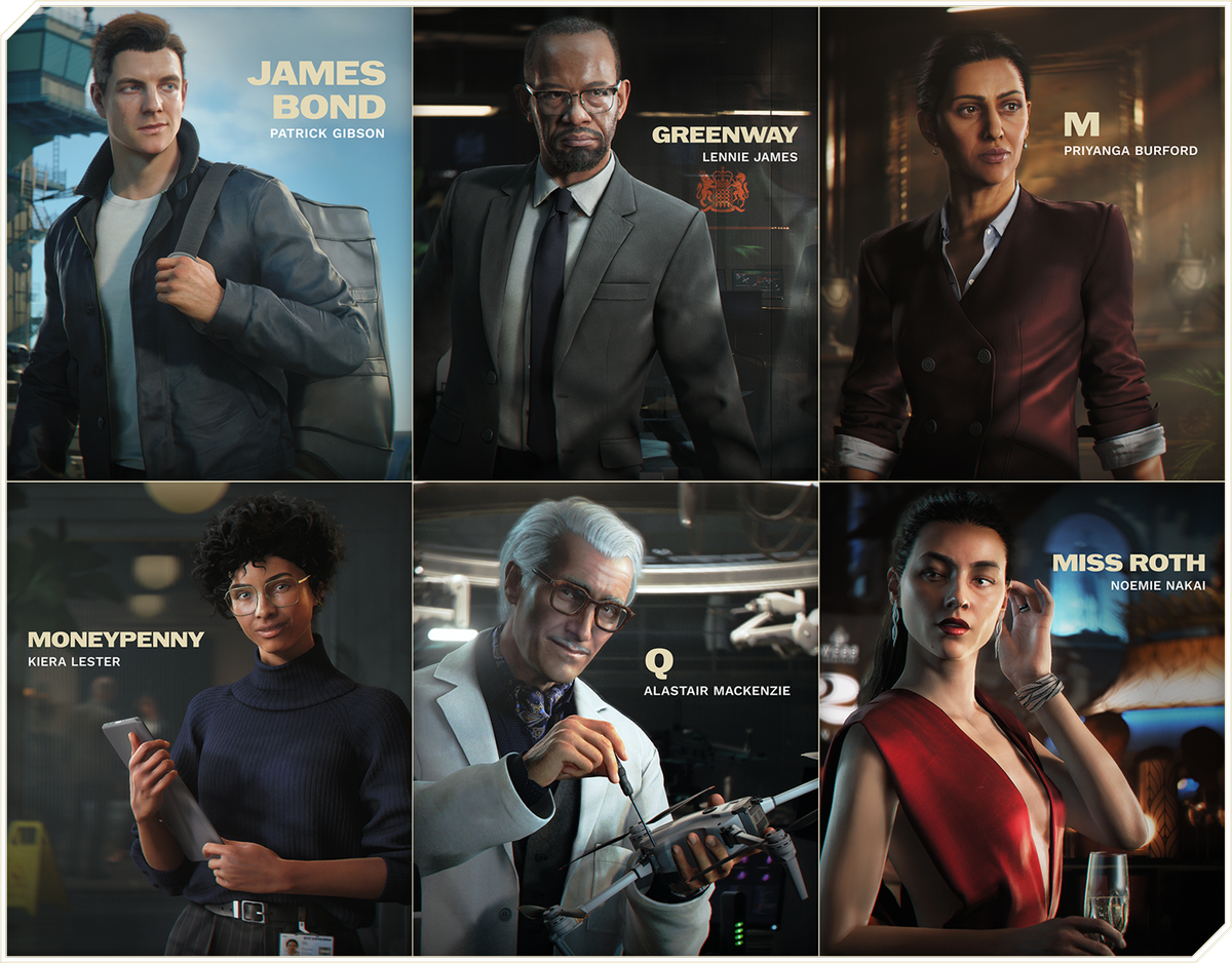 007 First Light characters