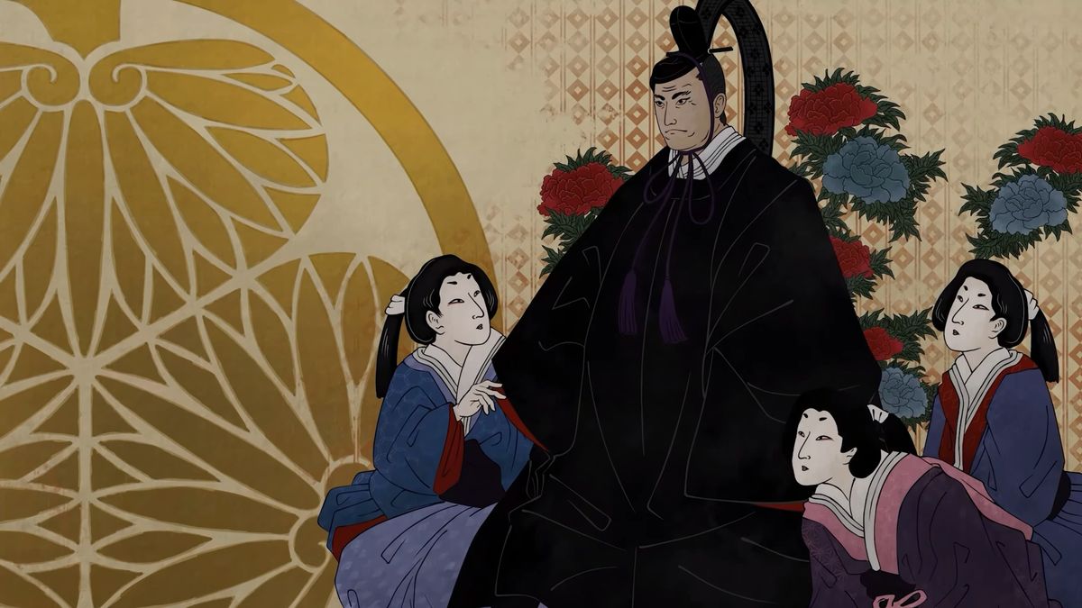 Shogun 2 woodblock art