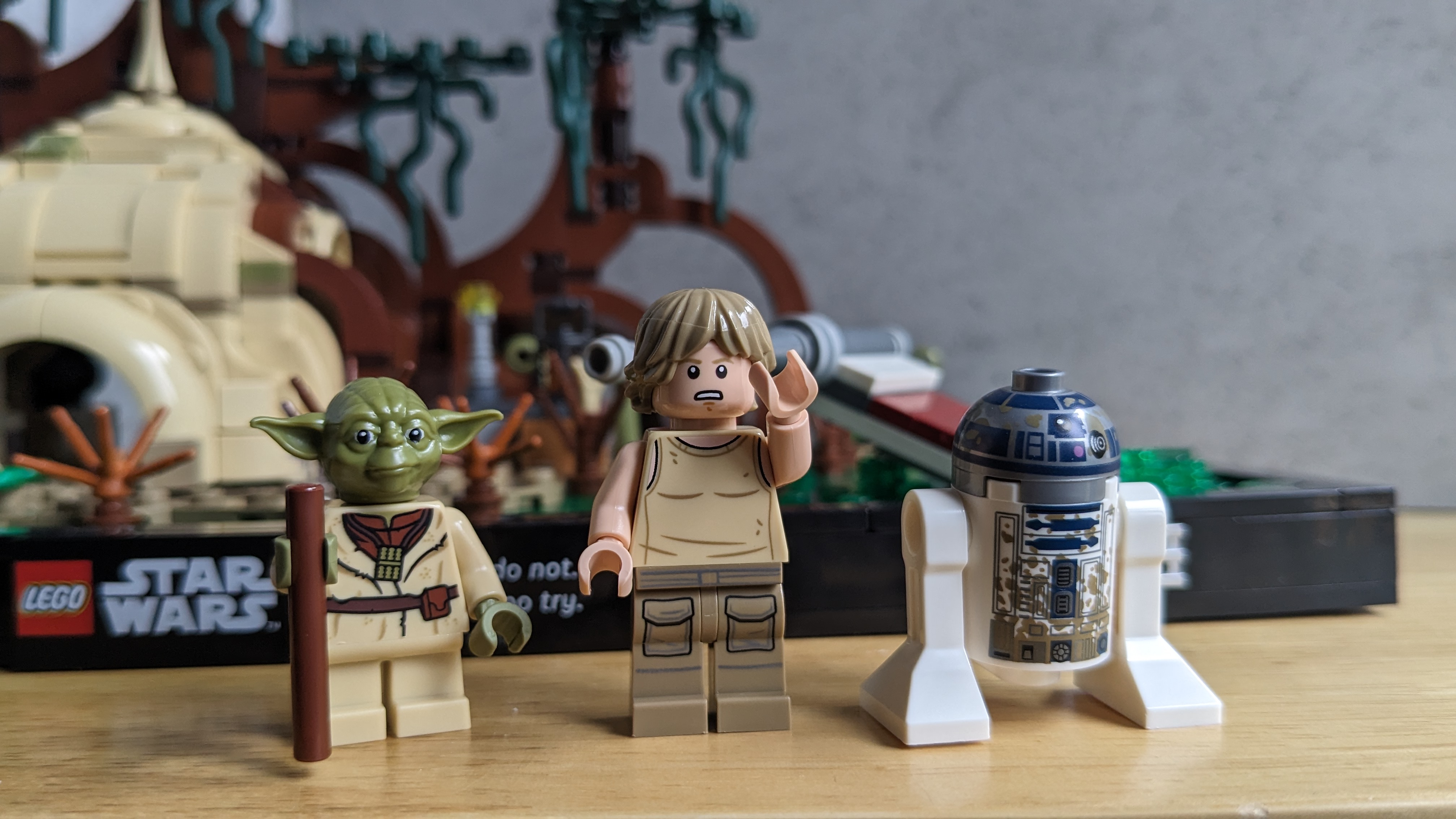 Lego Star Wars Dagobah Jedi Training Diorama