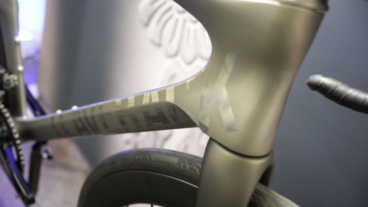 close up details of expensive bikes