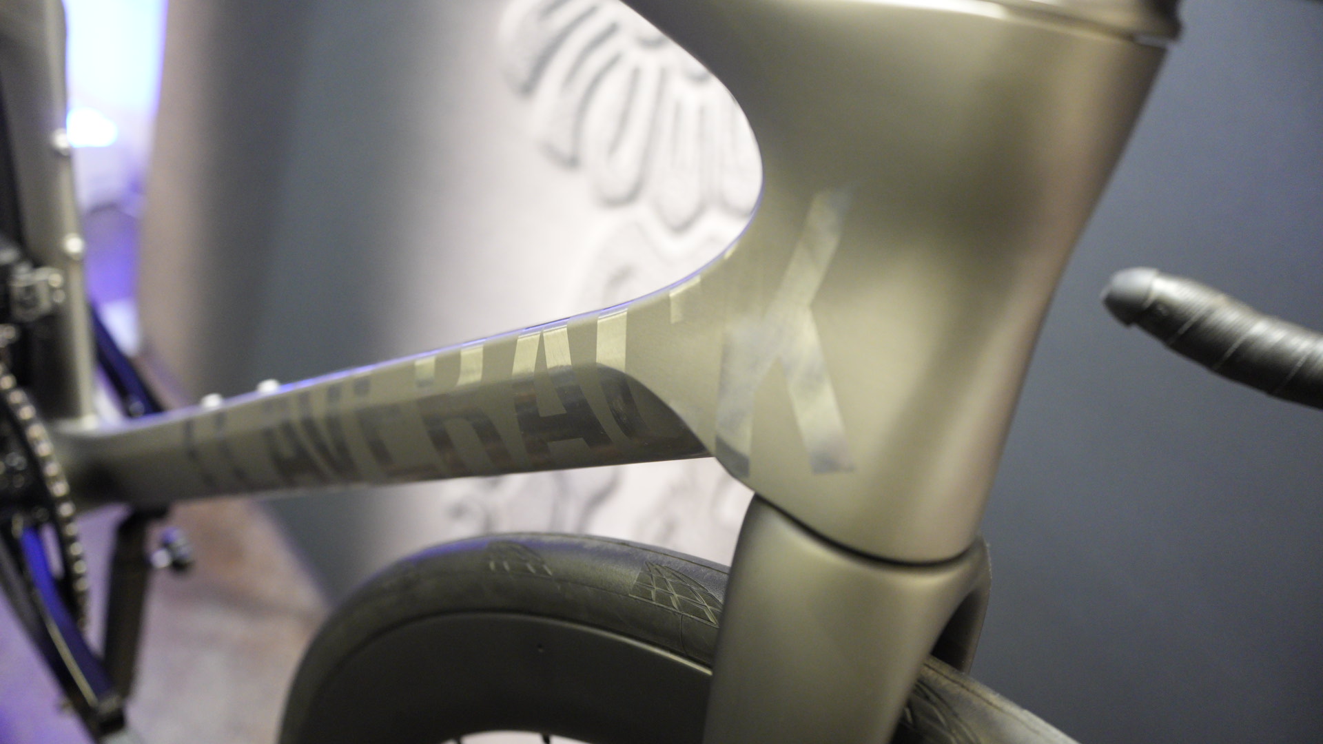 close up details of expensive bikes