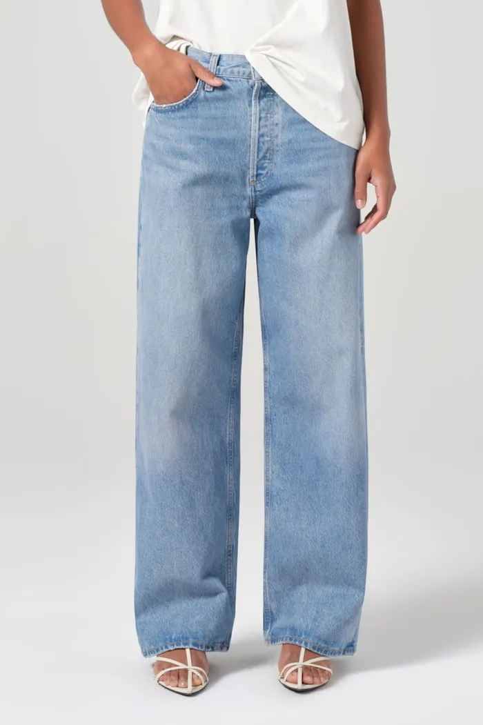 Agolde , Low Slung Baggy 30.5&quot; in Libertine 