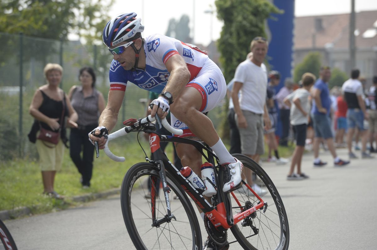 David Boucher in the breakaway