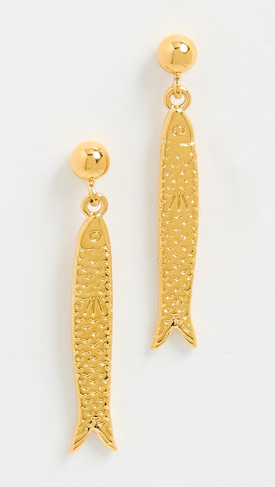 Anni Lu Hippie Fish Earrings