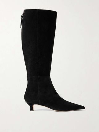 Zazie Suede Knee Boots