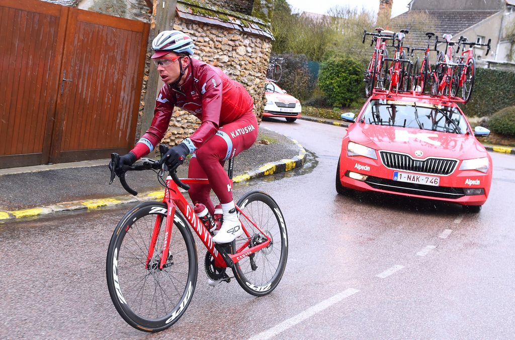 Tony Martin on his Canyon Aeroroad CF SLX Disc
