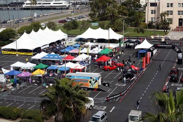 The expo area.