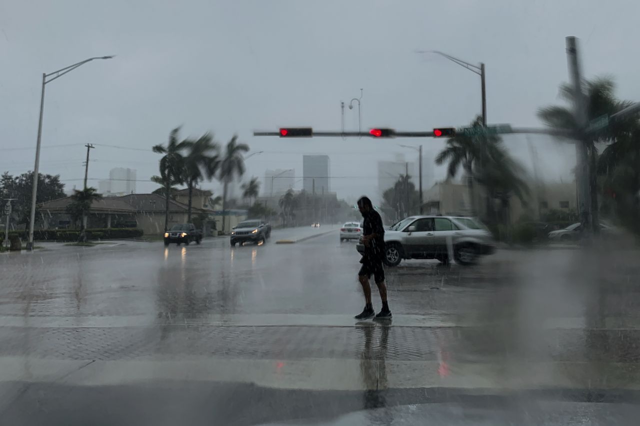 Winds from Hurricane Dorian