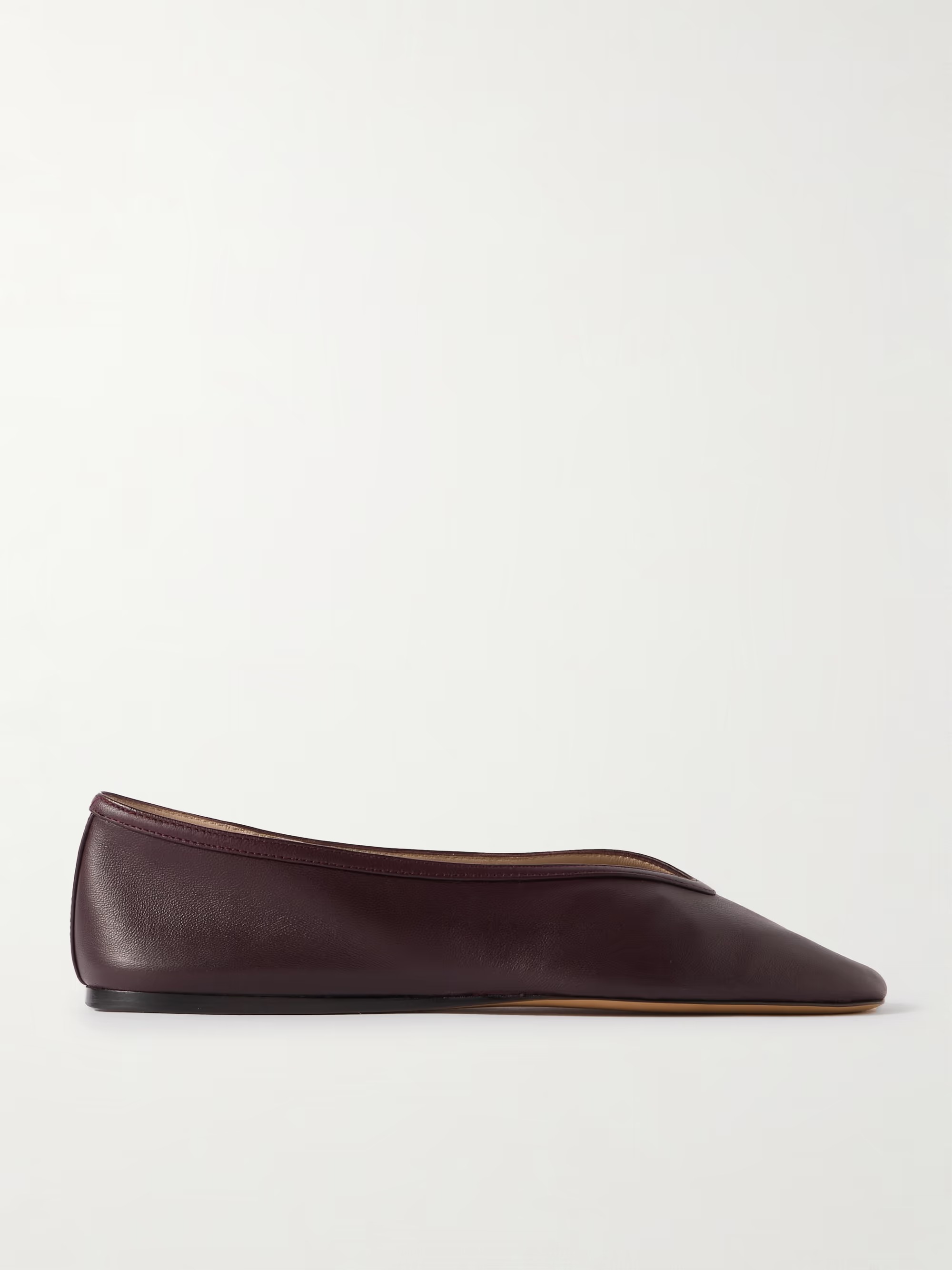 Le Monde Beryl Luna leather ballet flats