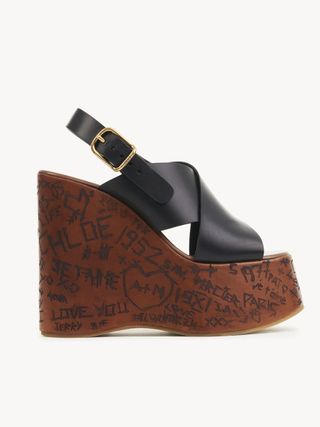 CHLOE Maxime wedge sandal