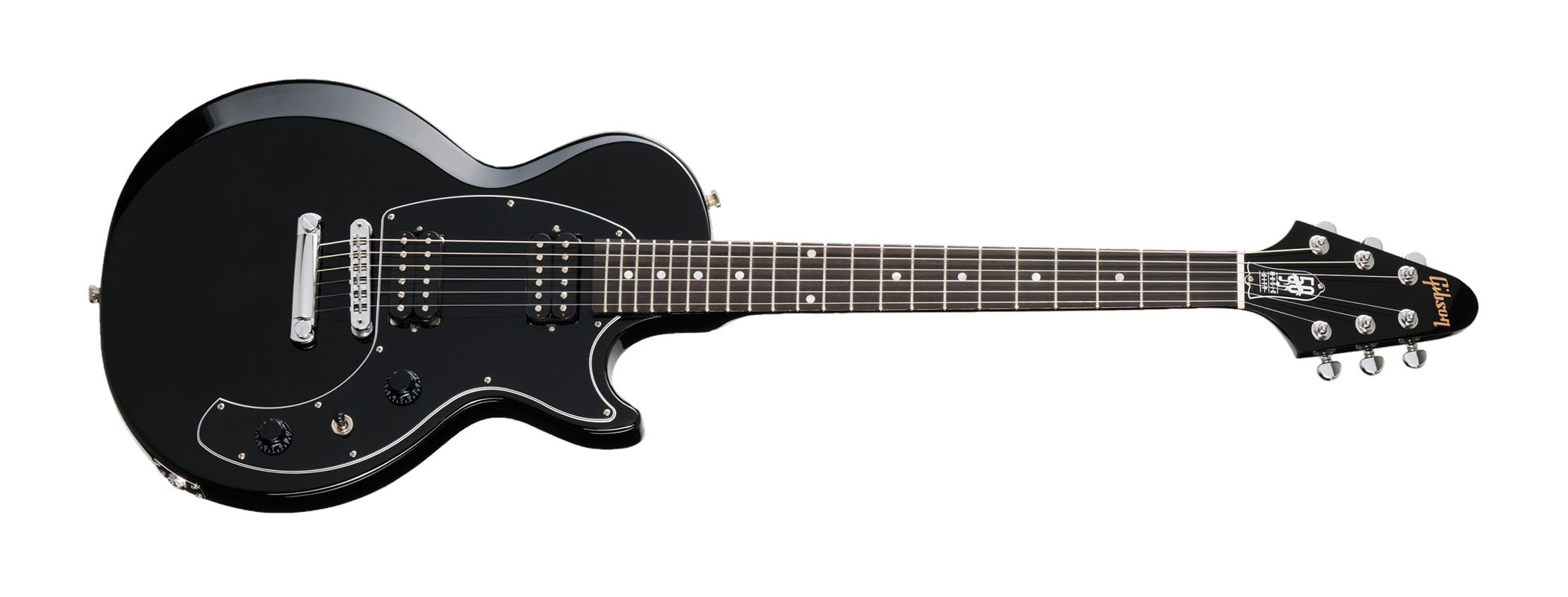 The Gibson Les Paul Music City Special – 50th Anniversary is a limited edition hybrid that combines the old Marauder and Music City Junior, and offers them in wine, tobacco sunburst and ebony finishes.