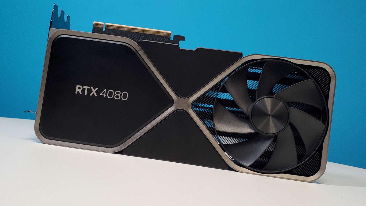 NVIDIA GeForce RTX 4080 Ti GPU | 3D model