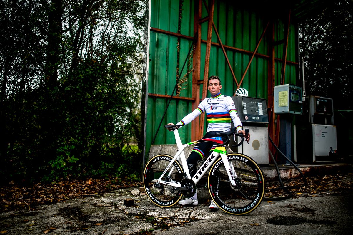 Mads Pedersen's World Champion Trek Madone