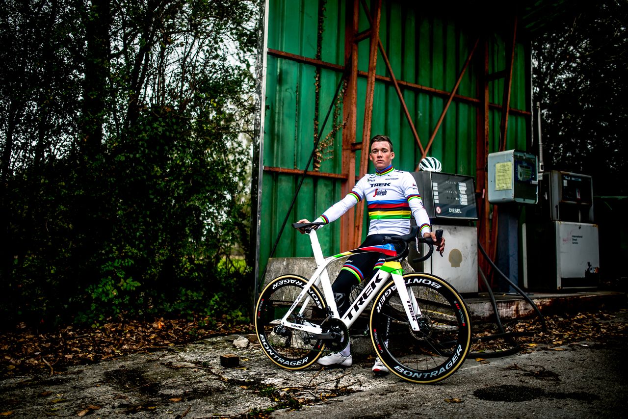 Mads Pedersen's World Champion Trek Madone