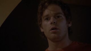 Dexter finding Rita's dead body