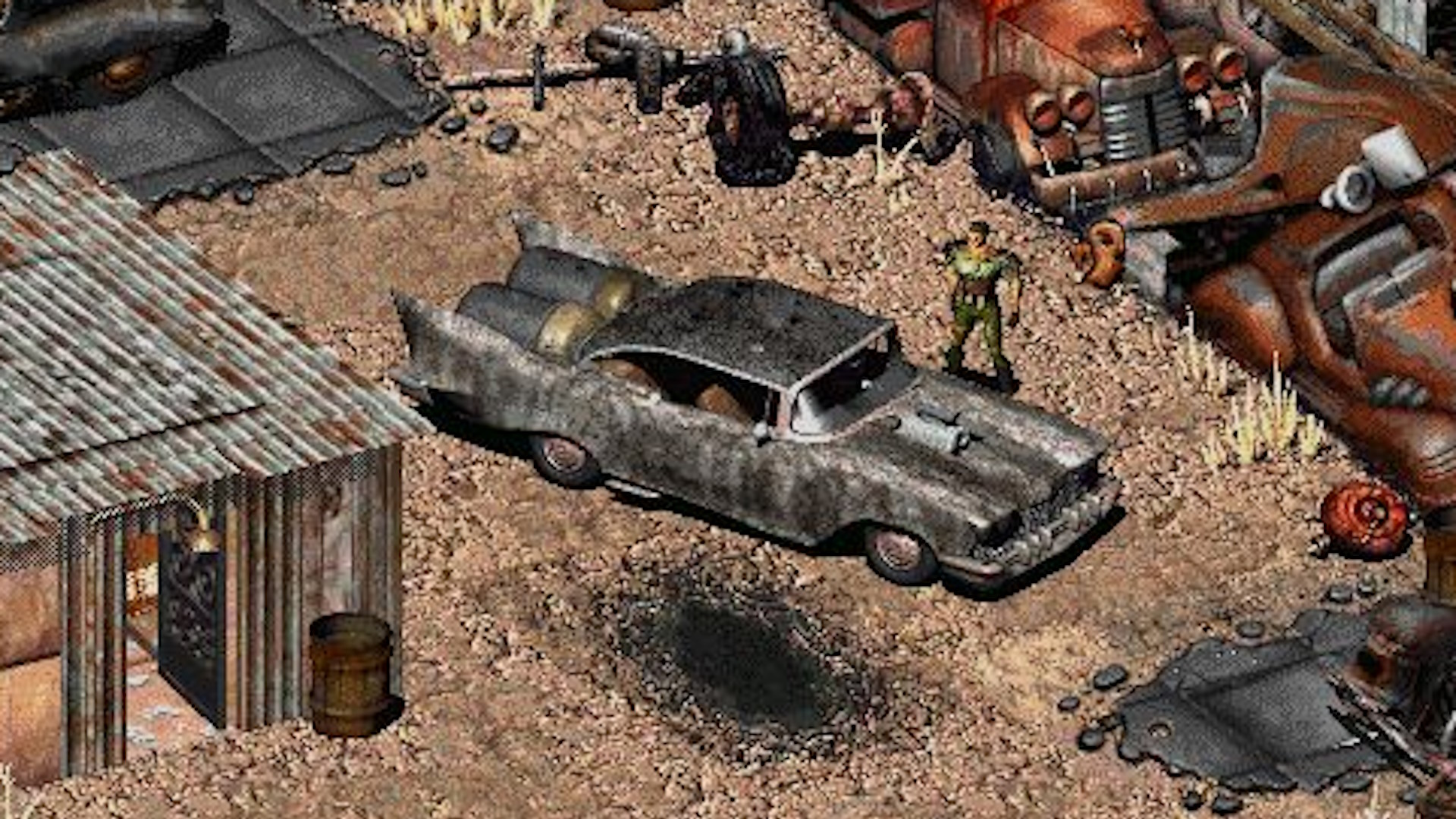 Captura de pantalla de Fallout 2 (detalle)