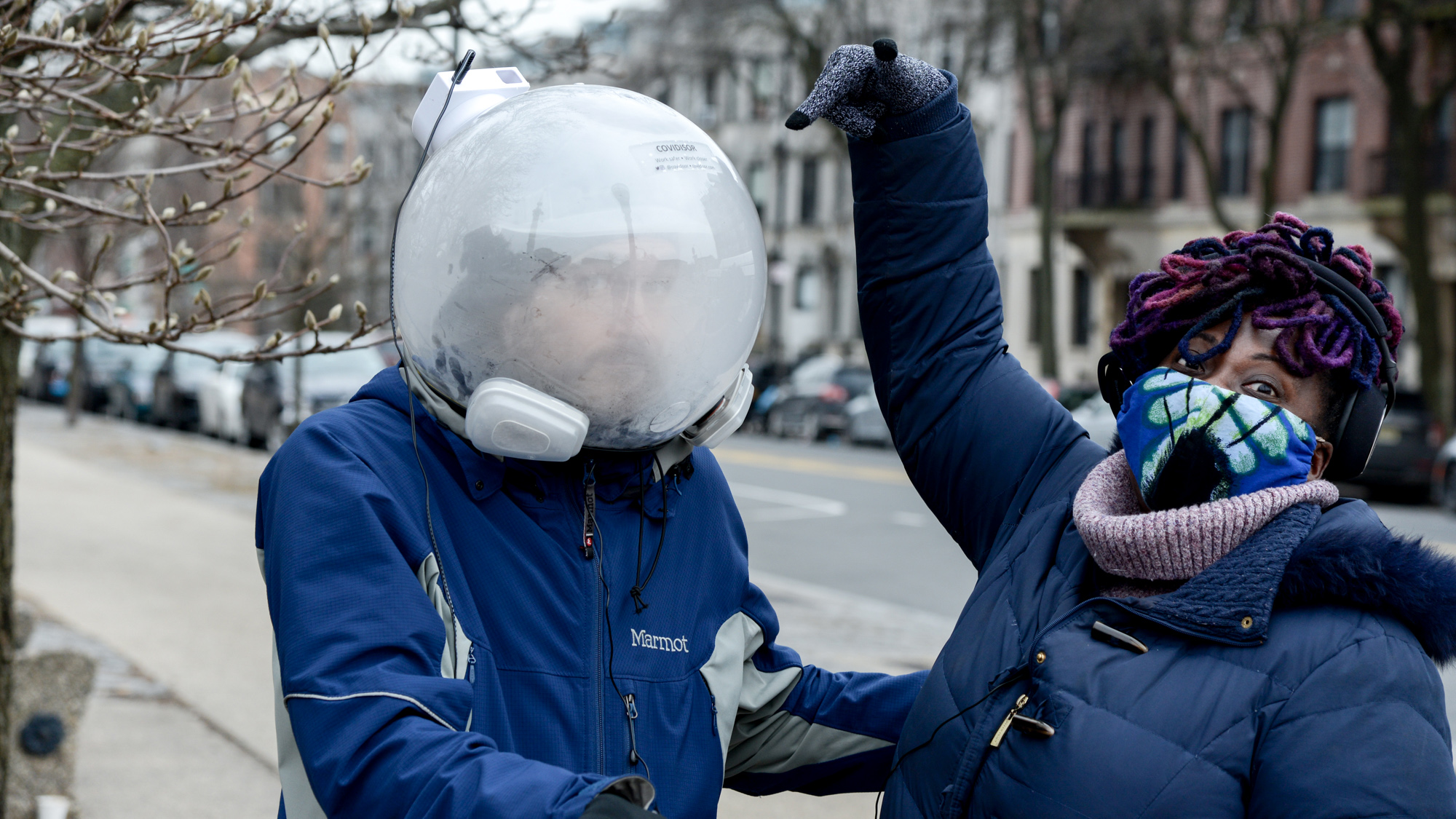 This $275 helmet will protect you from Covid — but not embarrassment ...