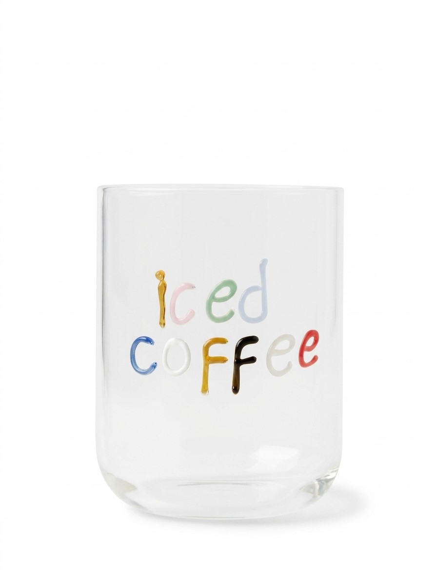 Anthropologie iced coffee cup