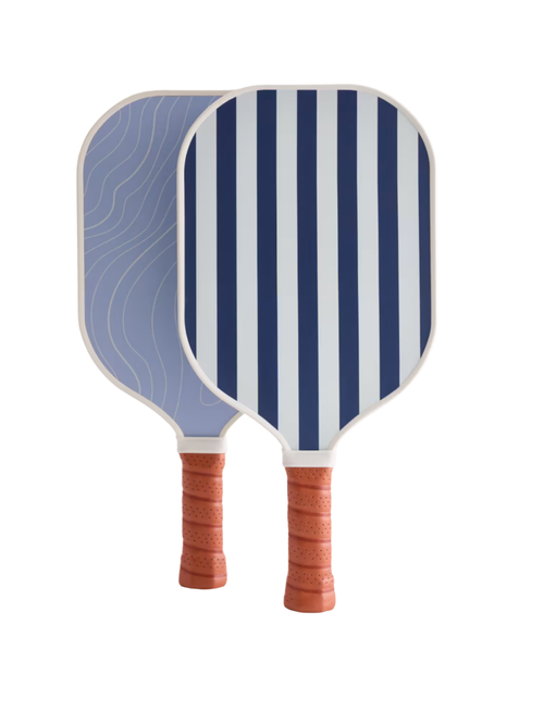Two Paddle Pickleball Set in Sage/cantaloupe