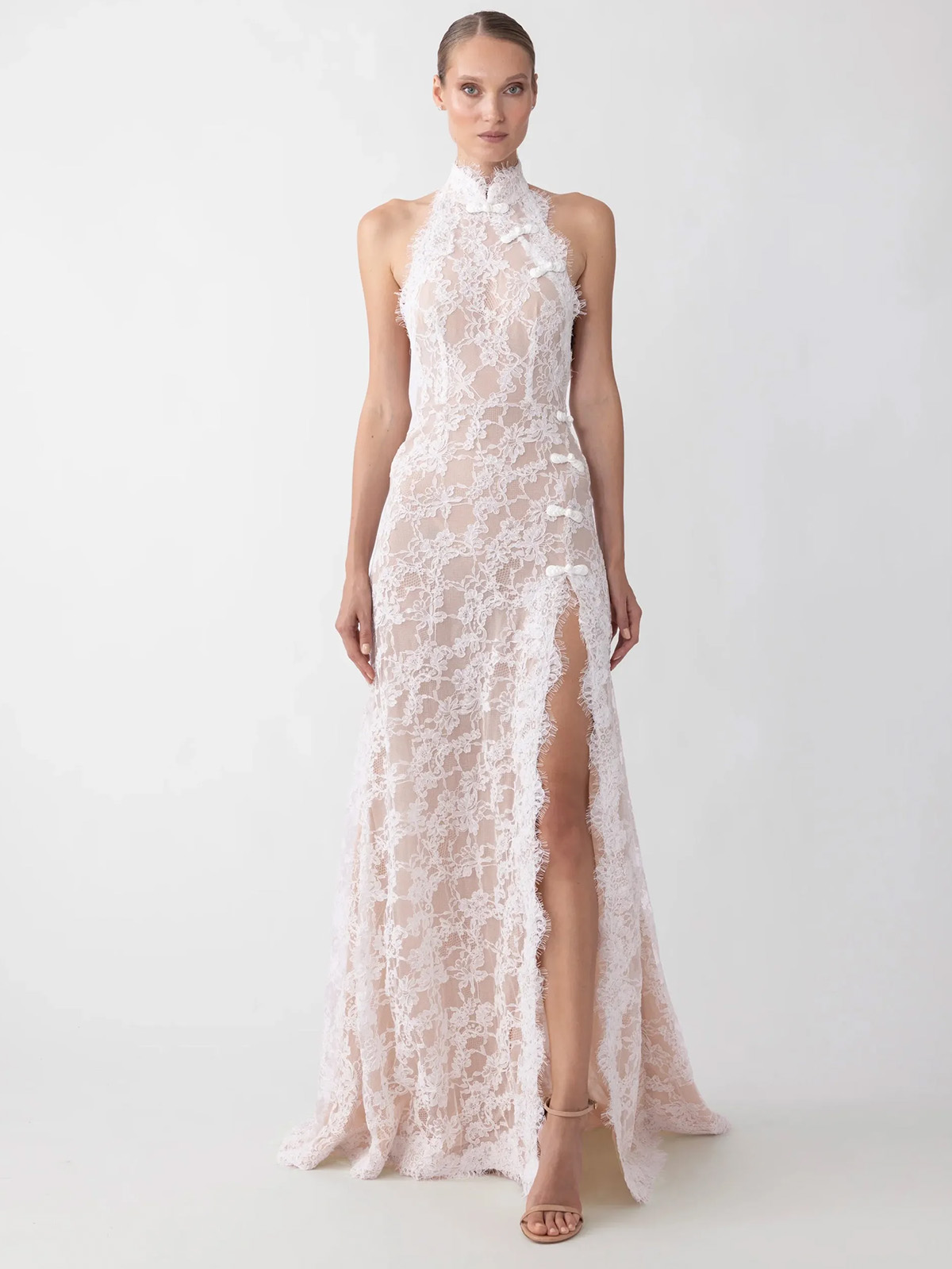 Reese Lace Gown - White / 00
