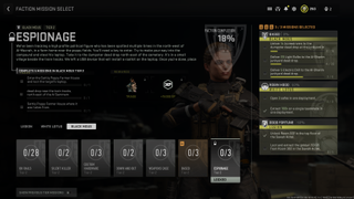 Call of DutY Warzone 2.0 DMZ mode free operator skins as rewards for completing faction missions